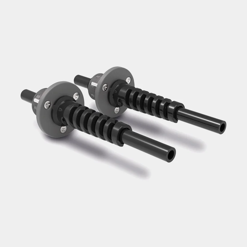 Bulkhead fitting for hydraulic hose Dometic Single, plastic, fits hydraulic hose with crimped fitting