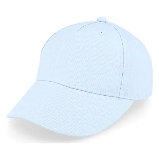 Beechfield - Azul adjustable Gorra - Kids Powder Blue Organic Cotton Adjustable @ Hatstore
