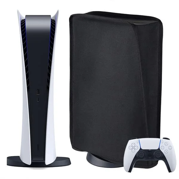 【HT】PS5 Konsoll Støvdeksel PS5 Støvdeksel Spesialdesignet for Playstation 5 Konsoll Disc Edition og Digital Edition