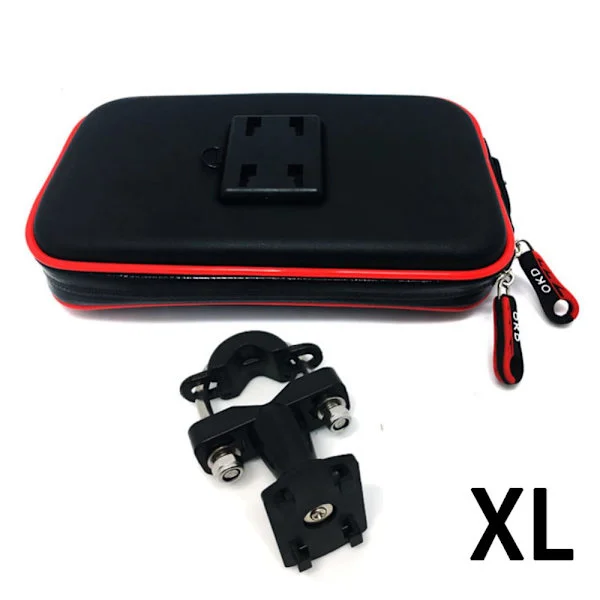 Motorcycle Bicycle Handlebar Phone Case with Waterproof Bag and Headphone Jack