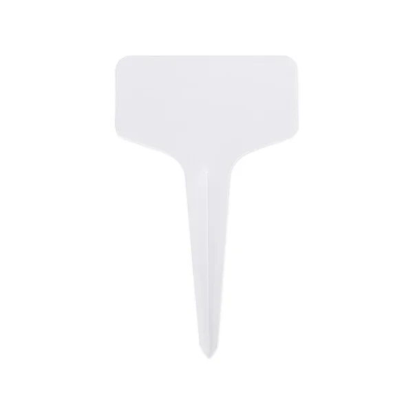 100 stk. T-formede planteetiketter, plastik planteetiketter, plantetiketter til blomster, grøntsager, frø, have, planteskole