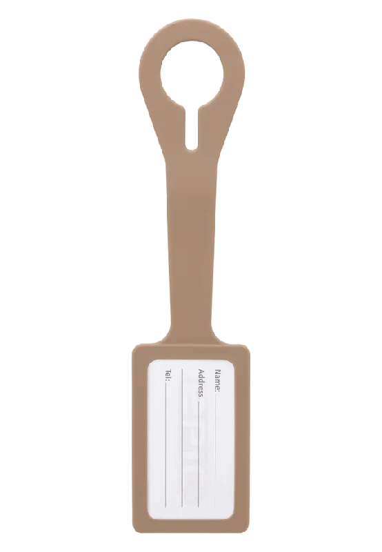 Epic Bagagetag Silicon Resetillbehör Unisex Beige ONESIZE