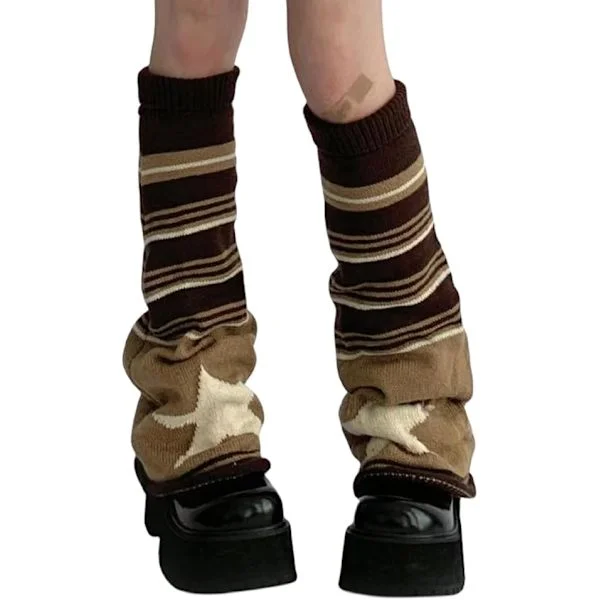 Y2k Leggvarmere for Kvinner Leggvarmere Kawaii Leggvarmere Y2k Leggvarmere 80-talls Halloween Kostymer Punk Gothic Lolita