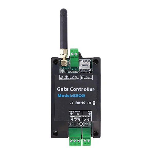 G202 GSM portåpner 4G enkel relébryter mobiltelefon elektrisk grind fjernkontroll 850/9-Perfet_tfrf