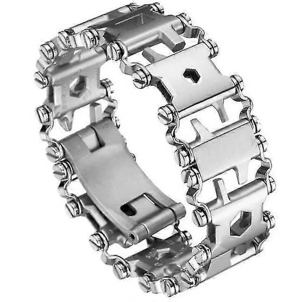 Multifunctional Tool Bracelet Silver