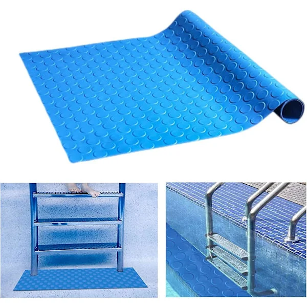 Pool Stegematta 2390cm Stegematta Med Halkskyddad Textur Pool Trappmatta För Pool Stegar Och Badrum