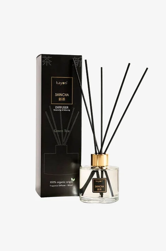 Kayori - Doftpinnar - 100ml - Shincha - Transparent - Doftljus & doftpinnar - Från Homeroom