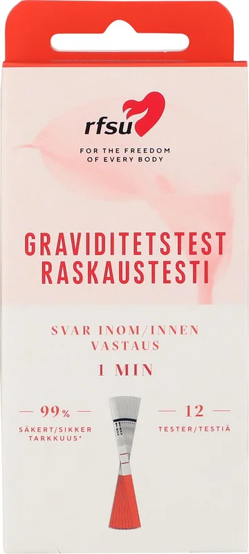 RFSU Graviditetstest Strips, Børn & Forældre, Graviditet & Efterfødsel, Graviditetstest