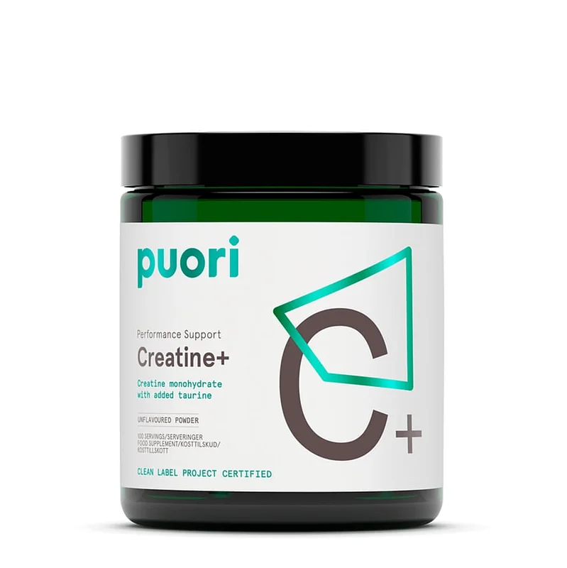 Spar 25% • Køb 2, Puori Creatine+ 325 g, Helse & Madvarer, Ingredienser, Kreatin