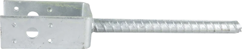 ESSVE 951615 Stolpsko 4 mm, typ U, förzinkad 45 x 40 x 102,5/200 mm, Beslag