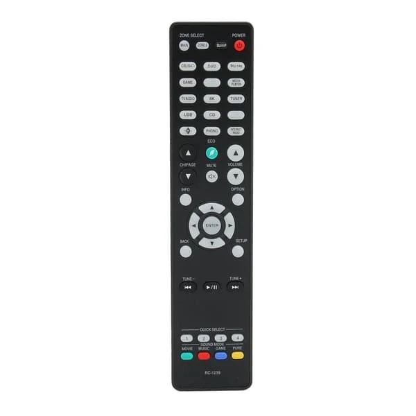 Fjernkontroll for AV-receiver, erstatning for Denon AVR S960H AVR X2700H AVR X3700H
