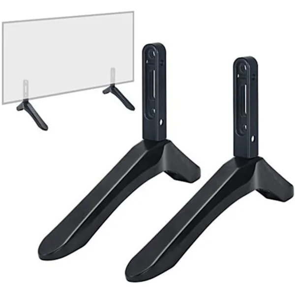 Universellt TV-stativ för bord, fotstativ för TV 32-65 tum, 50 kg