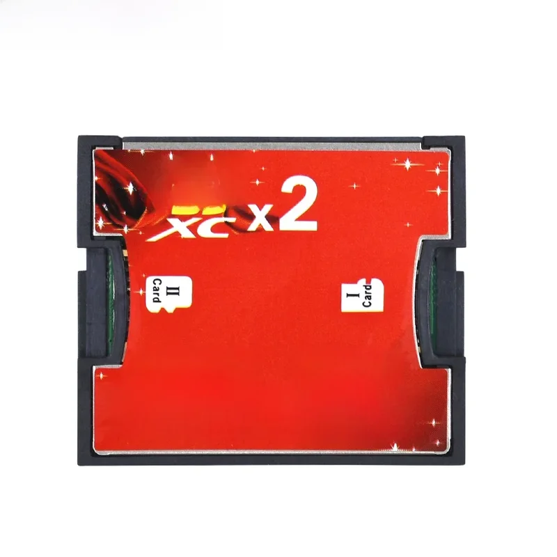 AliExpress - TISHRIC-Adaptateur Micro SD TF vers CF à deux ports, convertisseur de lecteur de carte mémoire pour MicroSD HC vers Flash Compact Type I