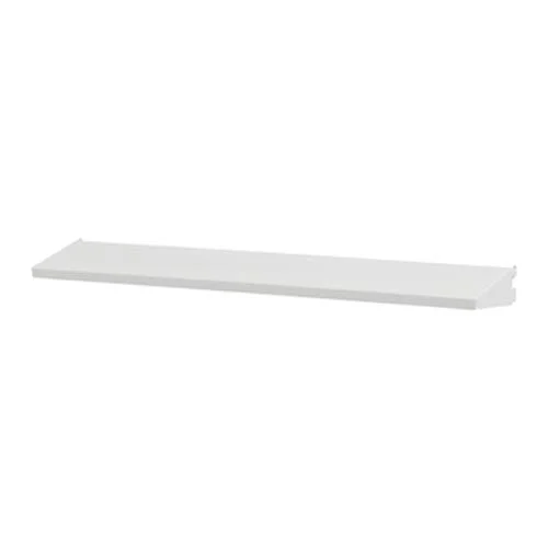 Elfa 453110 Metallhylle vendbar, hvit 598 x 115 x 48 mm, Garderobeinnredning