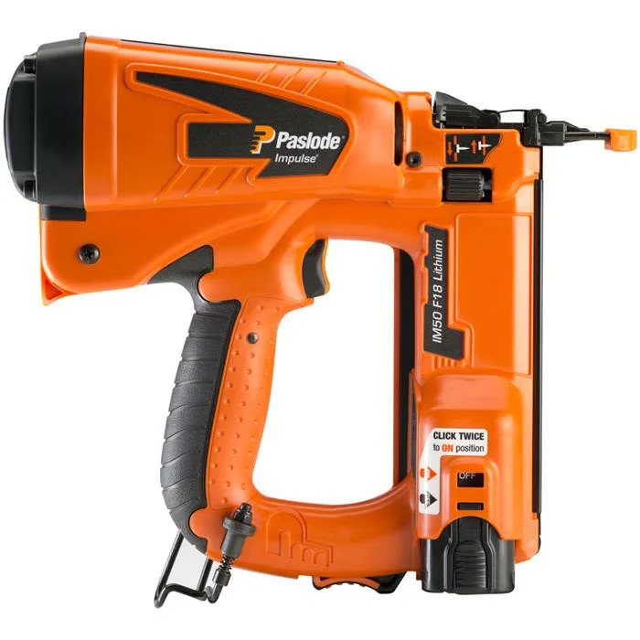 Paslode IM50 F18 Lithium Kaasunaulain, Koneet
