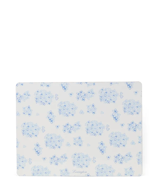 Lexington Laminiertes doppelseitiges platzset, blau/weiß (2er-set)