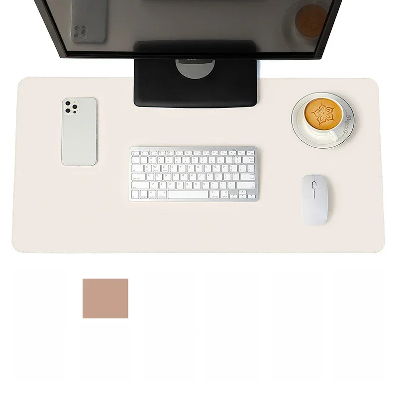 AliExpress - Souris de jeu portable en daim blanc, imperméable, non-ald, PU, polymère, clavier d'ordinateur, sous-tapis de bureau