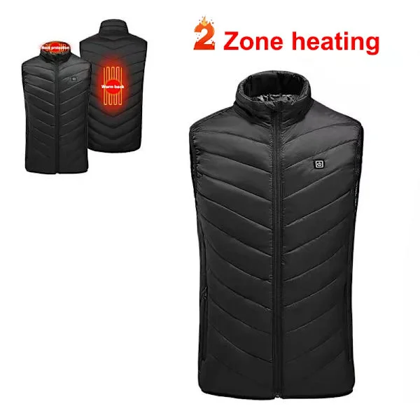X-TIGER 9/2 Sæder Opvarmet Jakke Herre Dame USB elek. Termisk Varm Jagtfrakke Vinter Udendørs Camping Vandring Opvarmet Vest
