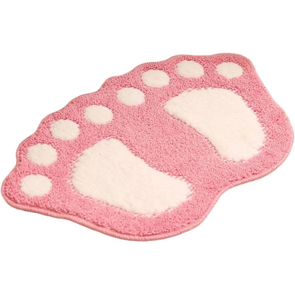 Non-Slip Microfiber Doormat For Laundry Room, Super Absorbent Bathroom Decor Large Feet Bath Mat Quick Drying Soft Rug, Skin-Friendly And Easy To