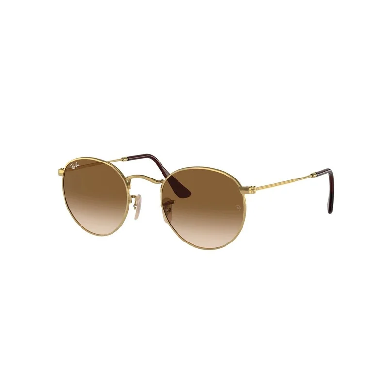 Ray-Ban Round Metal - Solglasögon - Guld - RB3447 001/51 5021