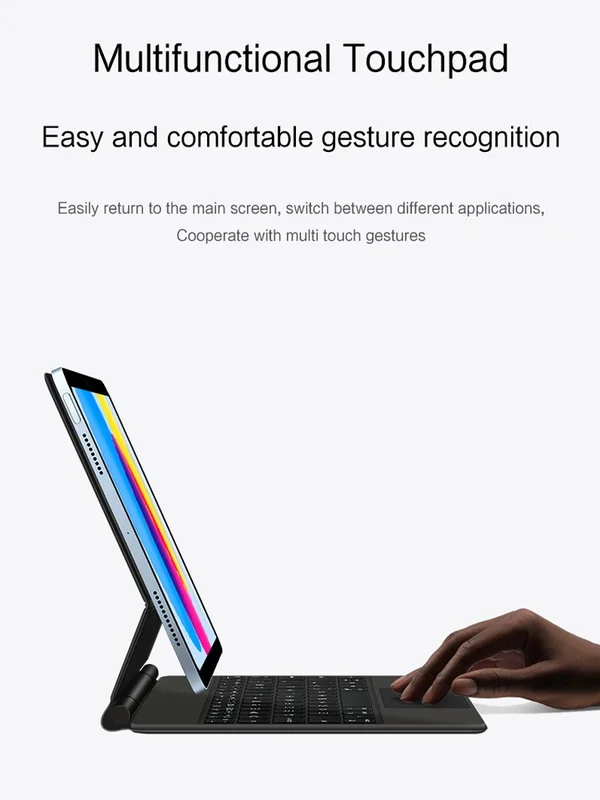 AliExpress - Magic TouchPad-toetsenbord voor iPad (A16) 2025 11" hoes iPad A16 11e 10e generatie A3354 A3355 A3356 A2696 Smart Cover met 
