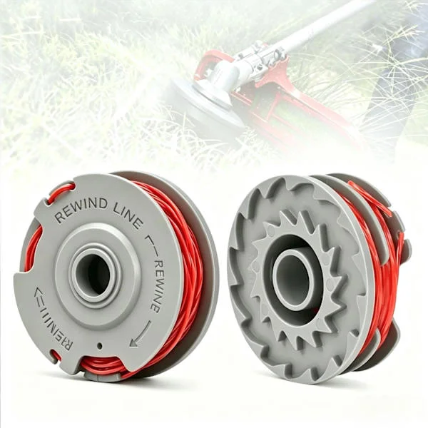 Flymo gressklipper tråd Erstatning for FLY021, gressklipper spole erstatning, Kompatibel med Flymo Power/Mini/Trim gresstrimmer