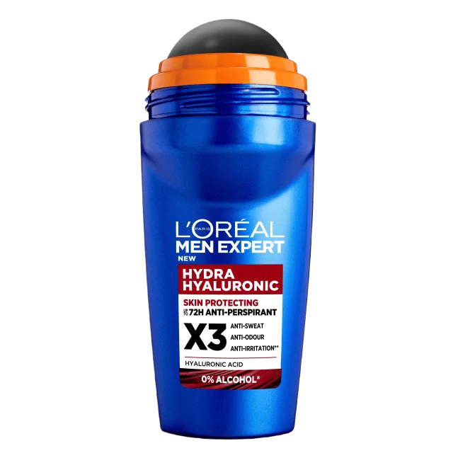 L'Oréal Paris Men Expert Hydra Hyaluronic Deodorant Roll On Deo Herr 50 ML