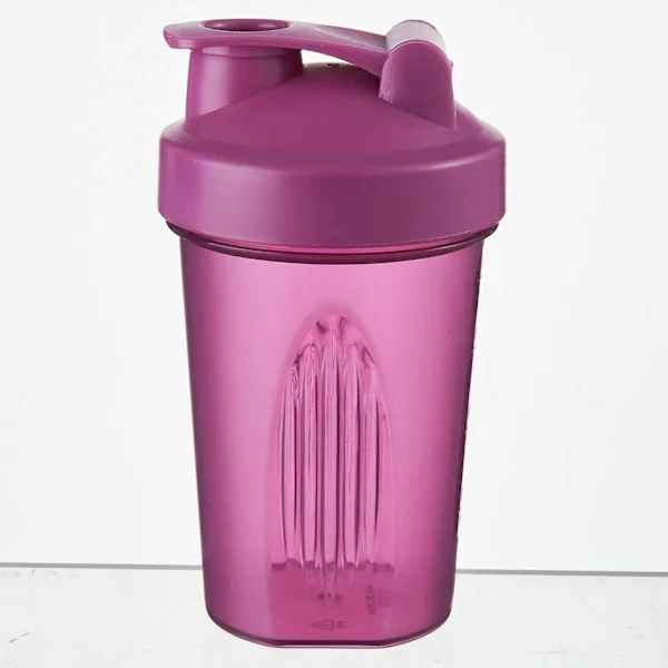 400ML Urheilun Proteiinijauhe Sekoitin Muovimuki - Violetti