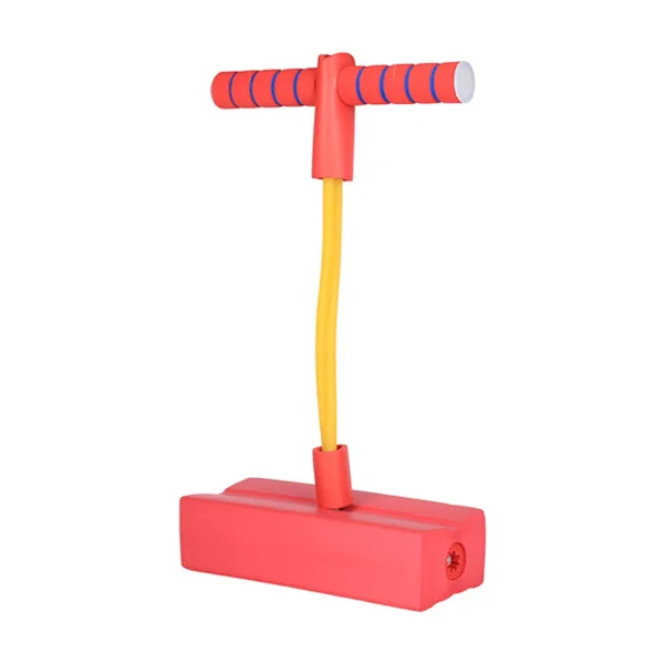 Skum Pogo Stick Utomhus Hopp Leksak Röd Lätt Grepp Balans Träning för Barn