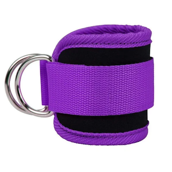 2-pack Ankle Straps for Cable Machines - Adjustable Cuffs for Leg and Glute Exercises [ZHE]
