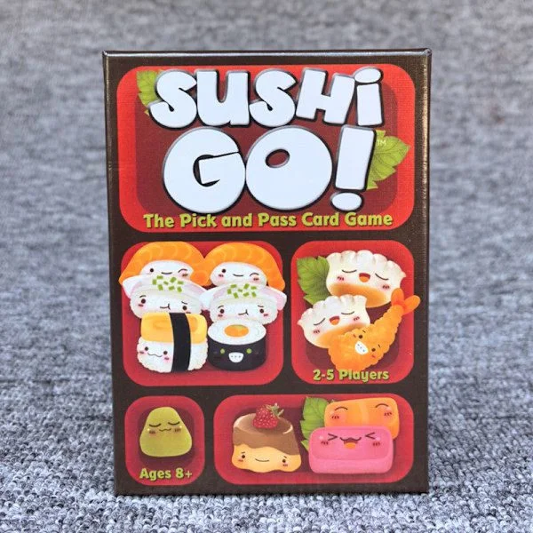 Game Creator | Sushi Go Spel | Kortspel | Ålder 8+ | 2-5 Spelare | Speltid 15 Minuter-Xin