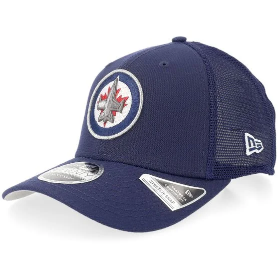 New Era - NHL Blå trucker Caps - Winnipeg Jets 9SEVENTY Navy Trucker @ Hatstore