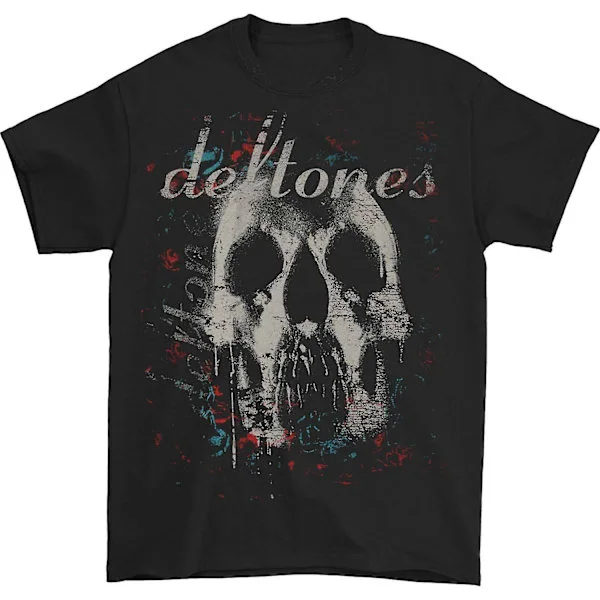 Deftones Skull T-shirt - storlek: 3XL