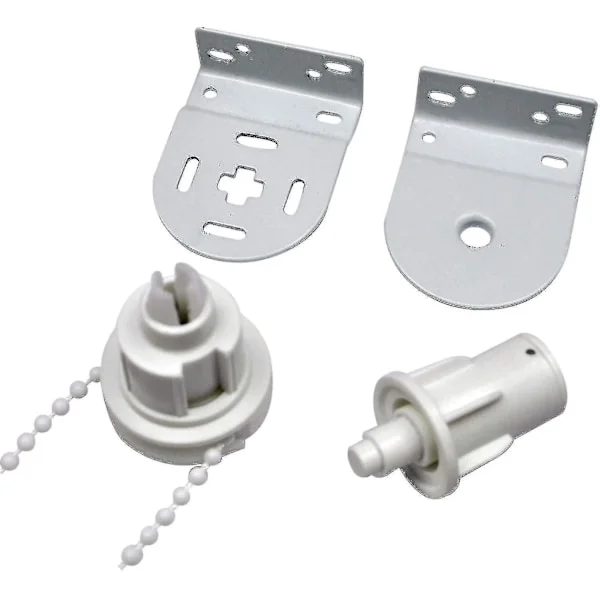 Rullegardin Reparationssæt, Komplett Med 32mm Rullegardin Mekanisme, Rullegardin Kæde Og Metalbeslag Til Rullegardin, Maksimal Belastning 5kg Ternel
