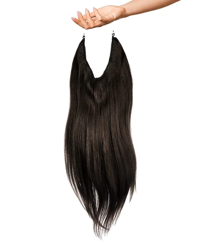 Rapunzel of Sweden Volume Hairband 50 cm 1.2 Black Brown, Hår, Børster & Accessories, Hair Extensions