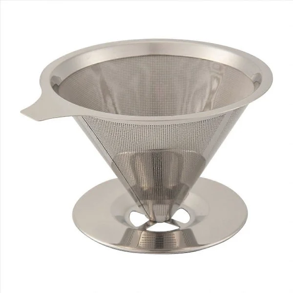 Pour Over Coffee Dripper Reusable Drip Cone Coffee Filter Portable Pour Over Coffee Maker Home Office