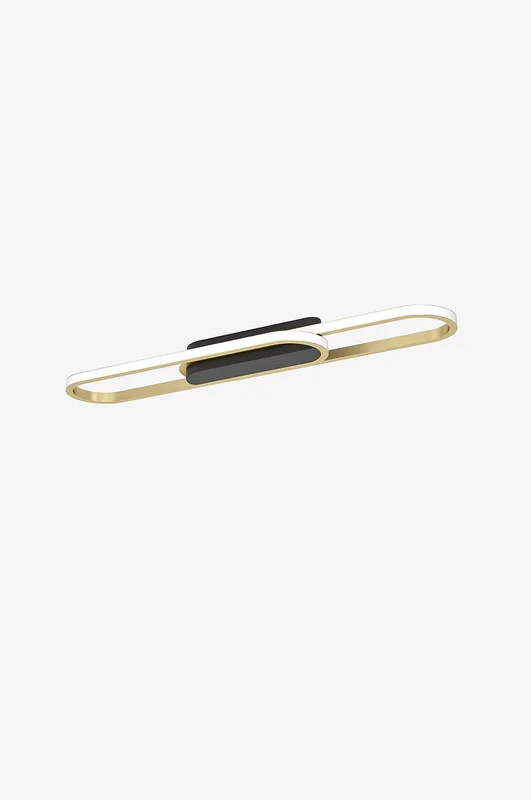 EGLO - Taklampe Conivarena Svart/Brushed messing - Svart - Taklamper - Fra Homeroom