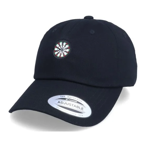 Abducted - Black unconstructed Czapka Z Daszkiem - Dart Board Black Dad Cap @ Hatstore