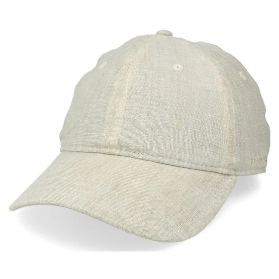 Stetson - Beige unconstructed Cap - Baseball Linen-71 Beige Dat Cap / Unstructured @ Hatstore