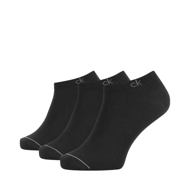 Calvin Klein Socks 3P Strumpor Herr Svart ONESIZE