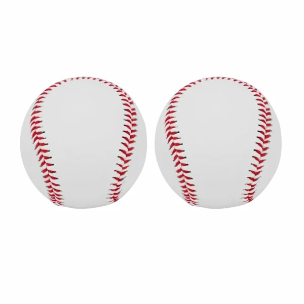 2 KPL Aikuisten baseball pehmeää nahkaa urheilu harjoittelu ja treeni softball PU nahka baseball ommeltu T pallo