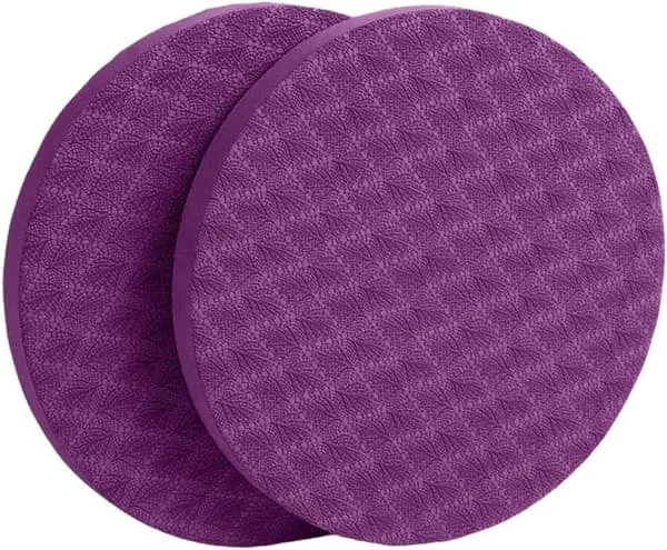 2 stk. Yoga Kneputer Yoga Kneputepute Anti-skli Yogamatte Pilates Trening Sport Balansepute