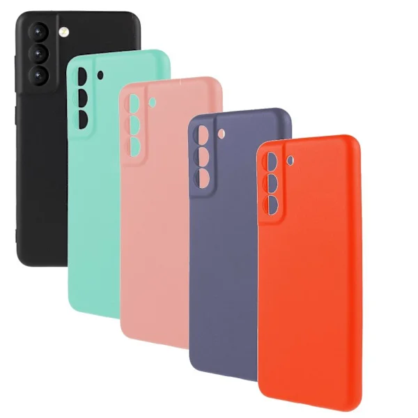 SKALO Samsung S21 FE Ultratunn TPU-Skal - Fler färger