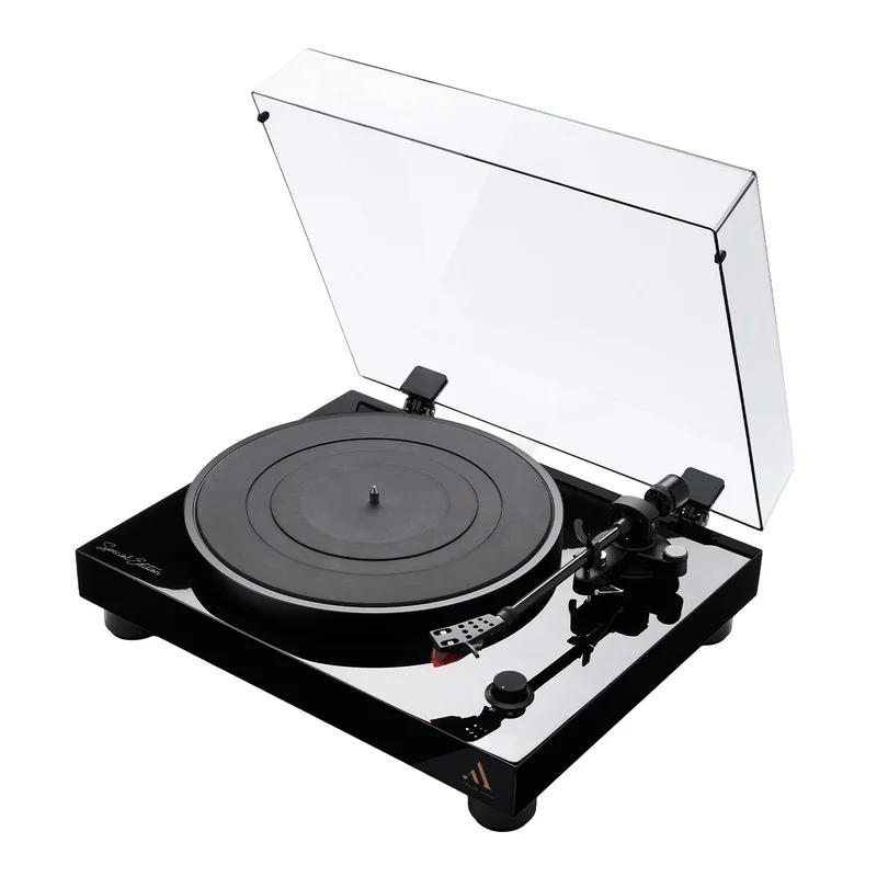 Argon Audio TT-4 Special Edition Pladespiller med indbygget RIAA-forstærker og Ortofon 2M Bronze pickup i Sort