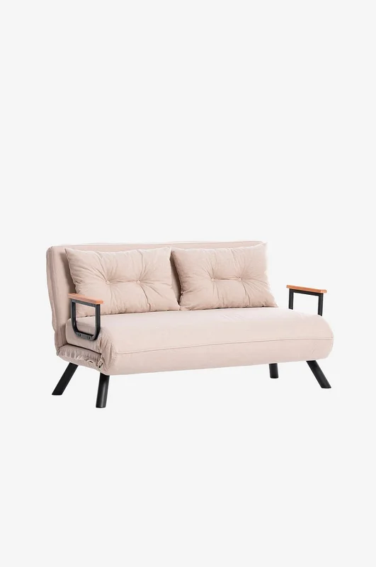 Hanah Home - Sovesofa 2-pers. - Sando - Beige - Sovesofaer - Fra Homeroom