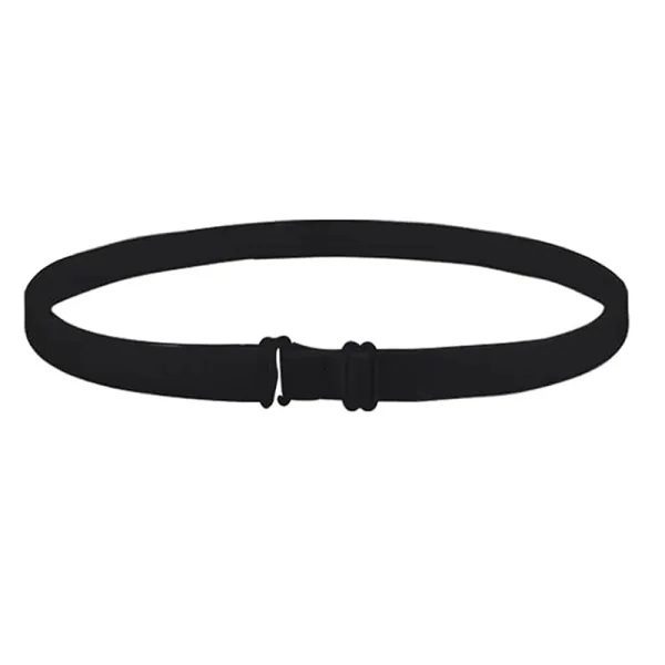 Crop Tuck Band Justerbar Elastisk Crop Tuck Band Crop Band För Svart