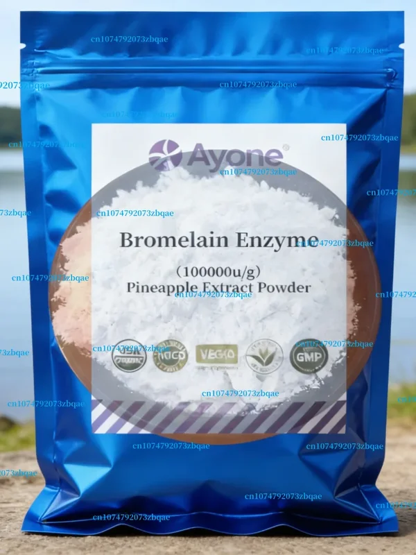 AliExpress - Geeignet für globale Händler, maßgeschneidertes 100% BROMELAIN-Pulver, professionelle Produktion, Rohstoff, Fabrikverpackung