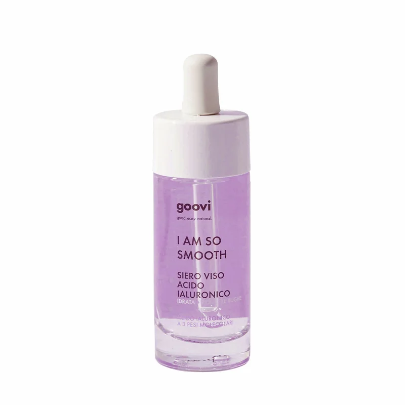 Goovi Viso Siero Acido Ialuronico I AM SO SMOOTH 30ml - Siero lifting