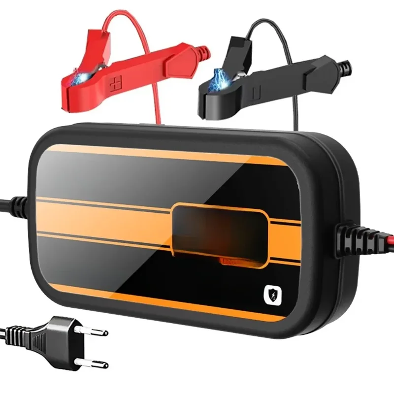 AliExpress - Le plus récent chargeur de batterie de voiture 12V 2Ah-20Ah affichage numérique Intelligent chargeur de réparation de batterie au plomb 