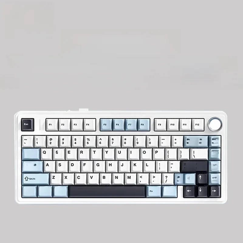 AliExpress - Aula f75 2,4g drahtlose/Bluetooth/kabel gebundene Gaming mechanische Tastatur RGB angepasst Layout OEM Profil Dichtung struktur